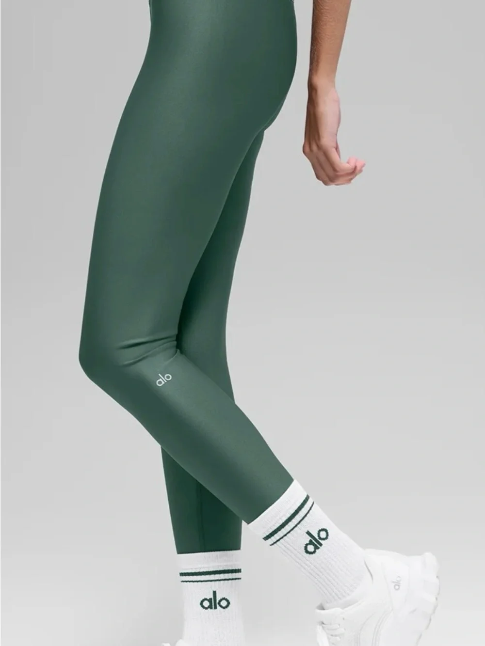 ALO Yoga Deep Teal High-Rise Leggings